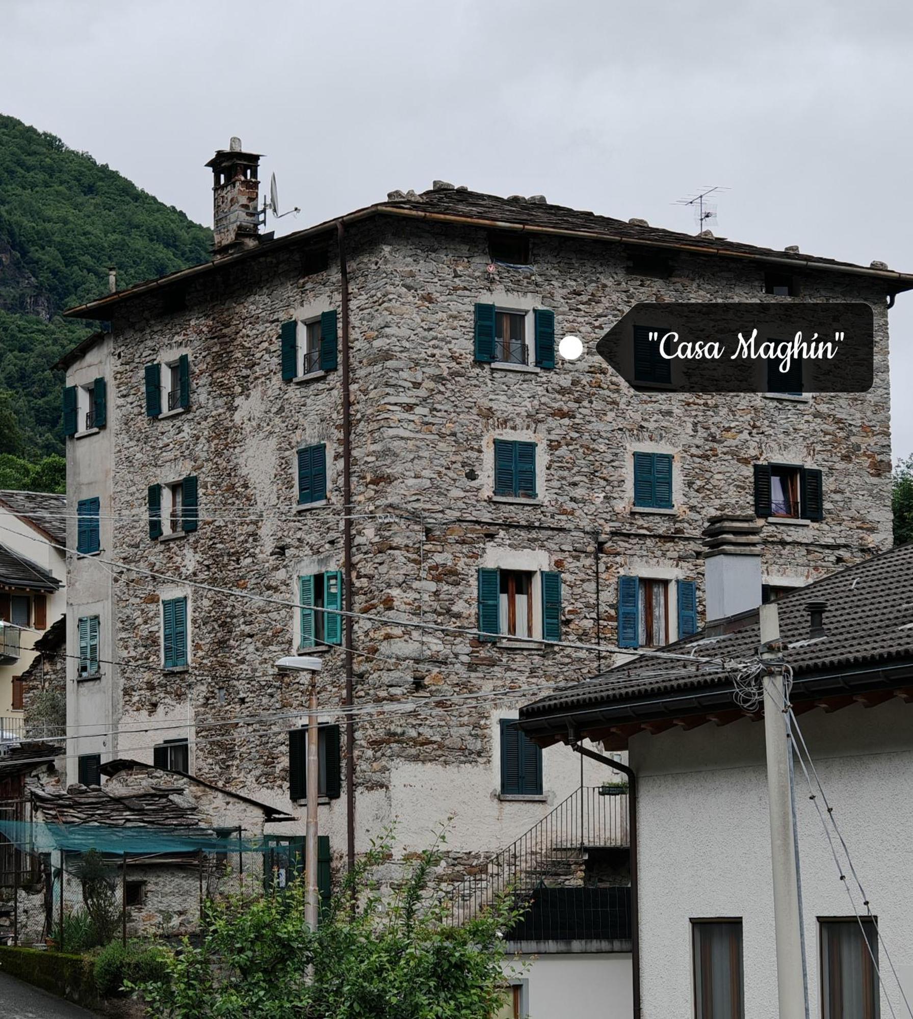 Casa Maghin , Appartamento Con Vista Prosto di Piuro Екстериор снимка